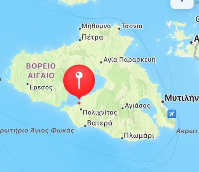 Willa Ocean Vista Retreat Skala Polichnitou Zewnętrze zdjęcie