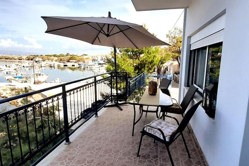 Willa Ocean Vista Retreat Skala Polichnitou Zewnętrze zdjęcie
