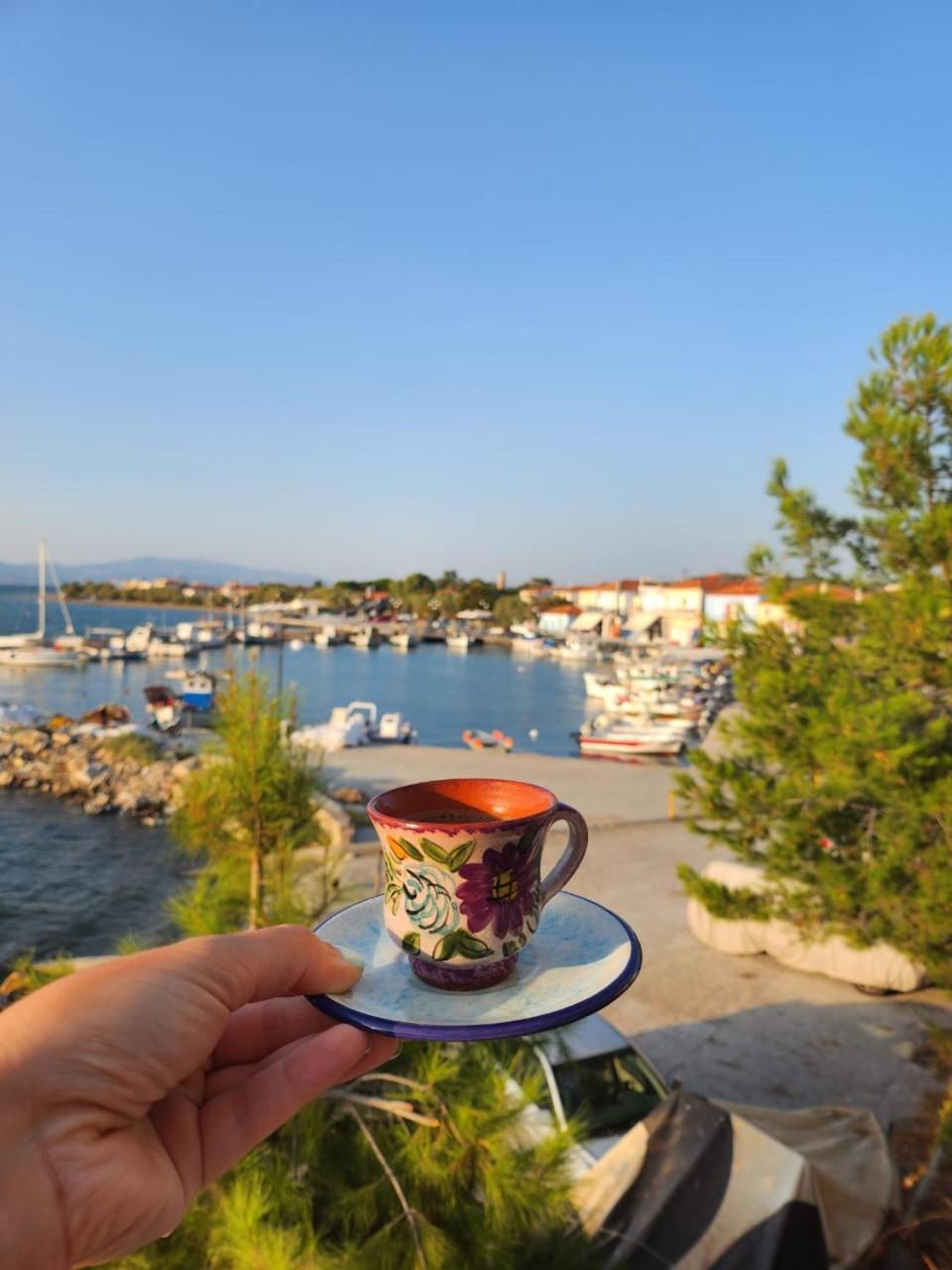 Willa Ocean Vista Retreat Skala Polichnitou Zewnętrze zdjęcie